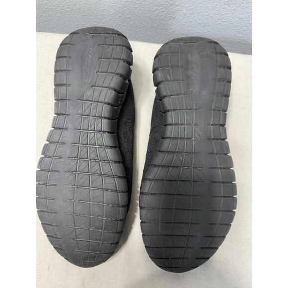 Skechers Overhaul Debbir Memory Foam Shoes  Black Sz 8.5 - Picture 5 of 9